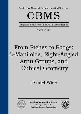 From Riches to Raags: 3-Manifolds, Right-Angled Artin Groups, and Cubical Geometry - Daniel T. Wise