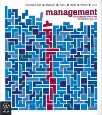 Management Foundations and Applications 1E Asia Pacific+istudy Version 2 Registration Card+sustainability Supplement - John R. Schermerhorn, Paul Davidson, David Poole, Alan Simon, Peter Woods