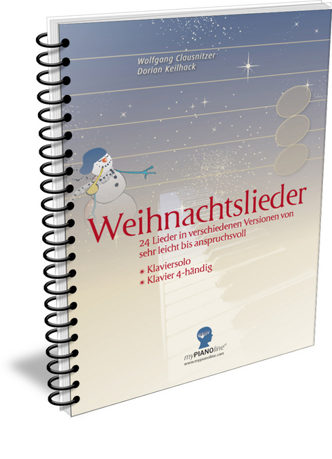 Weihnachtslieder von myPIANOline