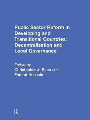 Public Sector Reform in Developing and Transitional Countries - 