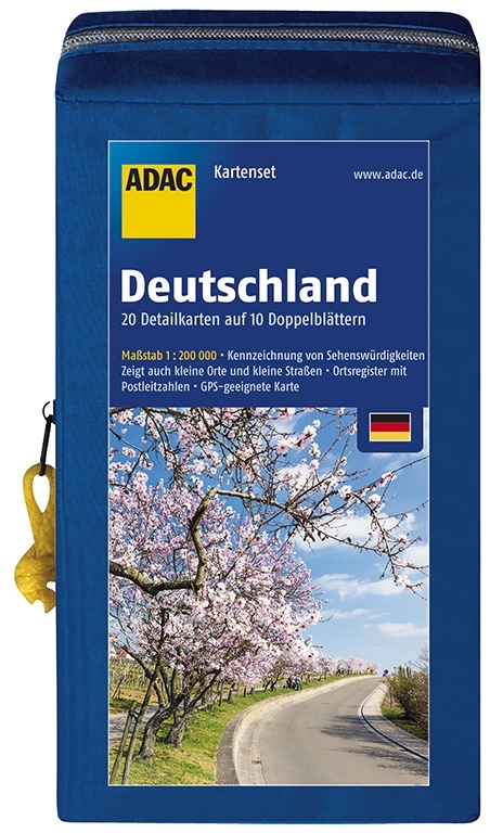 ADAC StraßenKarten Kartenset Deutschland 12Box