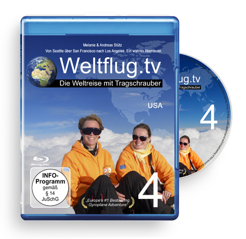 Blu-ray Weltflug.tv 4 - USA