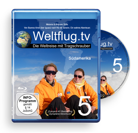 Blu-ray Weltflug.tv 5 - Südamerika