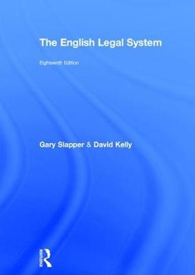 The English Legal System - David Kelly