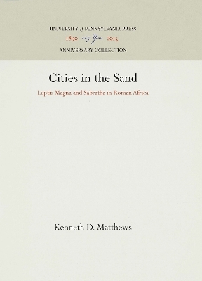Cities in the Sand - Kenneth D. Matthews