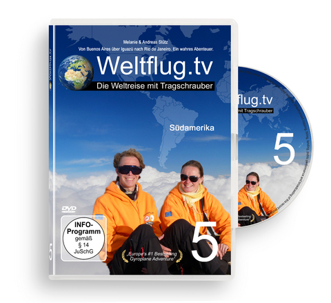 DVD Weltflug.tv 5 - Südamerika