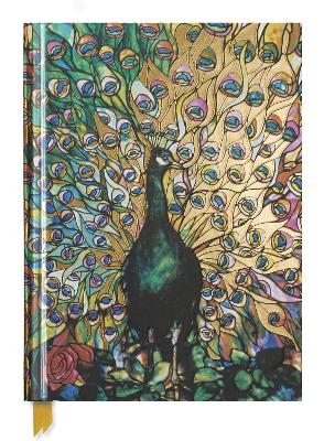 Tiffany: Displaying Peacock (Blank Sketch Book) - 