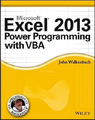 Excel 2013 Power Programming with VBA - John Walkenbach