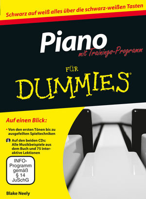 Piano mit Trainingsprogramm für Dummies - Blake Neely