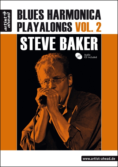 Blues Harmonica Playalongs - Vol. 2 - Steve Baker