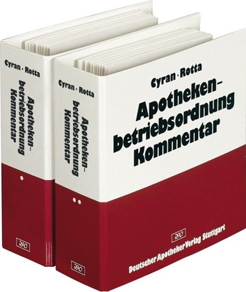 Apothekenbetriebsordnung Kommentar - 