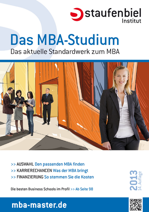 Staufenbiel Das MBA-Studium 2013 - 