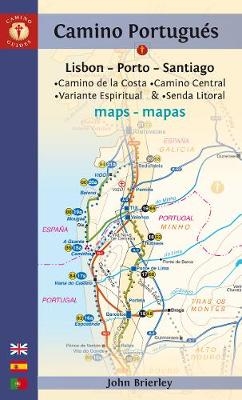 Camino Portugues Maps - Sixth Edition - John Brierley