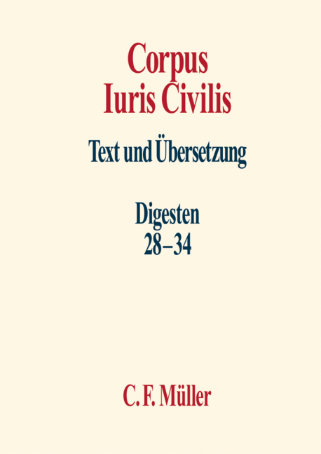Corpus Iuris Civilis V - 