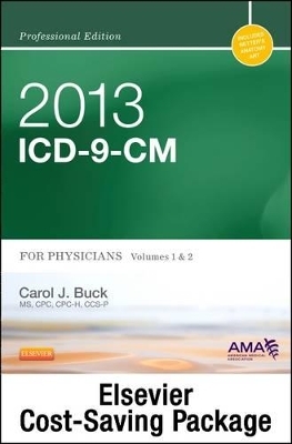 2013 ICD-9-CM, for Physicians, Volumes 1 and 2 Professional Edition (Spiral Bound) with 2013 HCPCS Level II Professional Edition and 2013 CPT Professional Edition Package - Carol J Buck