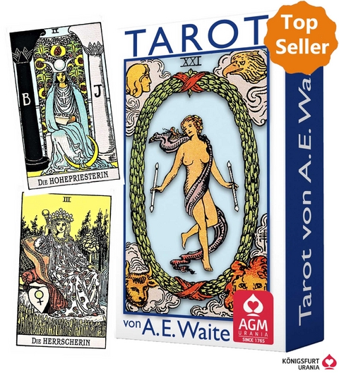 Waite Tarot, Tarotkarten (Pocket) - Arthur E. Waite