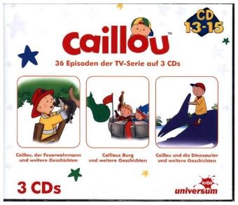 Caillou Hörspielbox. Tl.5, 3 Audio-CDs