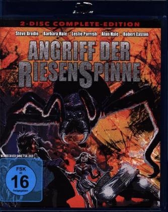Angriff der Riesenspinne, 2 Blu-ray + 1 DVD (Complete Edition)