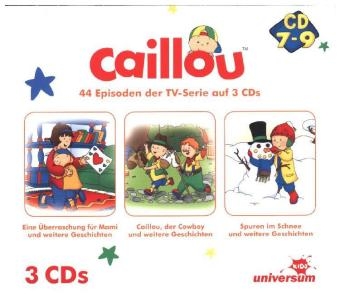Caillou Hörspielbox. Tl.3, 3 Audio-CDs
