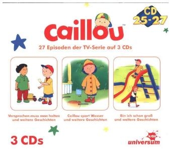 Caillou Hörspielbox. Tl.9, 3 Audio-CDs