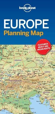 Lonely Planet Europe Planning Map -  Lonely Planet