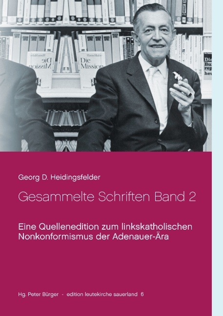 Gesammelte Schriften Band 2 - Georg D. Heidingsfelder