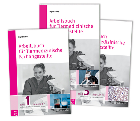 Arbeitsbücher für Tiermedizinische Fachangestellte SET - Ingrid Köthe