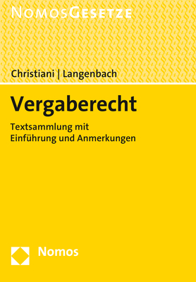 Vergaberecht - Ulf Christiani, Isabel Langenbach