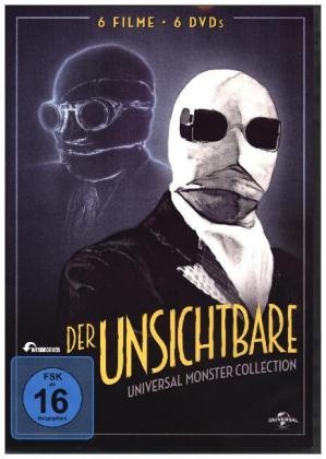 Der Unsichtbare, 6 DVD (Universal-Monster-Complete-DVD-Collection)