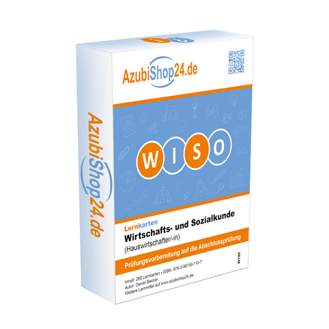 Lernkarten Wiso Wirtschafts- und Sozialkunde Hauswirtschafter Prüfungsvorbereitung Wiso Prüfung - Daniel Becker