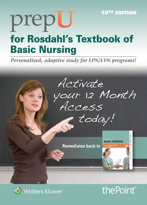 PrepU for Rosdahl's Textbook of Basic Nursing - Caroline Rosdahl
