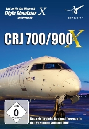 CRJ 700/900 X, 1 CD-ROM