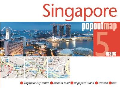 Singapore PopOut Map - 