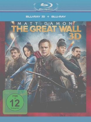 The Great Wall 3D, 1 Blu-ray