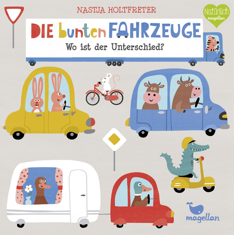 Die bunten Fahrzeuge - Wo ist der Unterschied? - Nastja Holtfreter