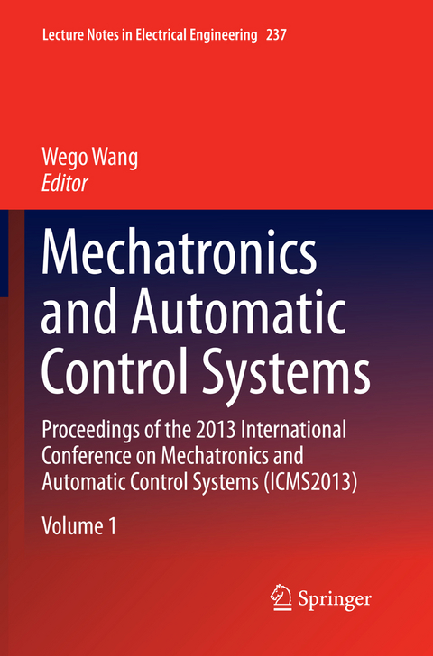 Mechatronics and Automatic Control Systems - 