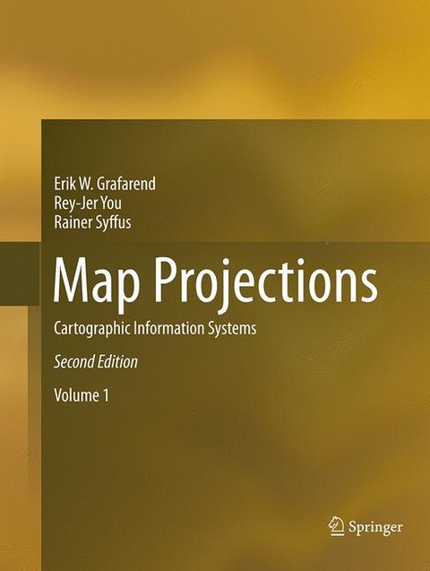 Map Projections - Erik W. Grafarend, Rey-Jer You, Rainer Syffus