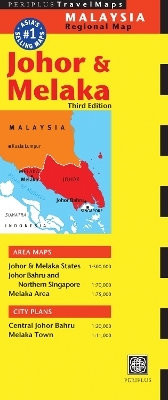 Johor & Melaka Travel Map Third Edition - 