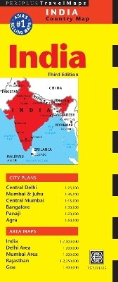 India Travel Map Third Edition - 