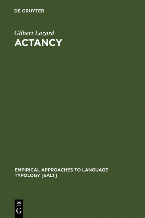 Actancy - Gilbert Lazard