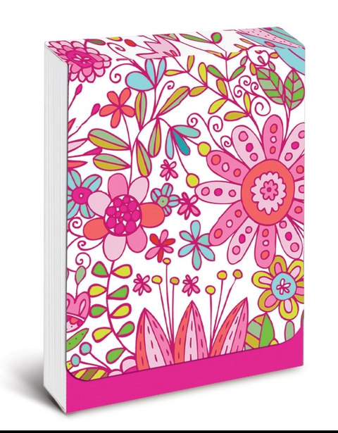 Pocket Notes: Flowers – Notizblock im praktischen Taschenformat: Blumen