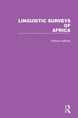 Linguistic Surveys of Africa - 