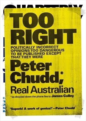 Too Right - Peter Chudd