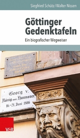 Göttinger Gedenktafeln -  Siegfried Schütz,  Walter Nissen