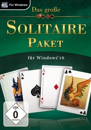 Das große Solitaire Paket für Windows 10, 1 CD-ROM