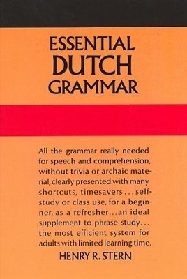 Essential Dutch Grammar - Henry R. Stern