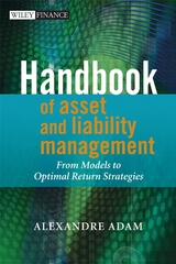 Handbook of Asset and Liability Management -  Alexandre Adam