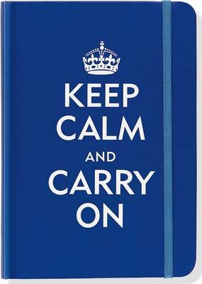 Sm Journal Keep Calm/carry on (blue) - 