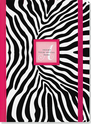 Journal Monogram Zebra - 