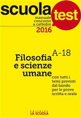 Manuale Concorso a cattedre Filosofia e Scienze umane -  AA.VV